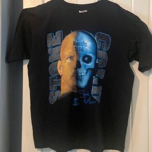 Mens T-shirt Steve Austin 3:16 size XL